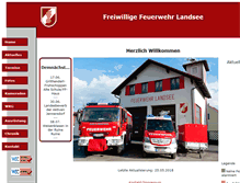 Tablet Screenshot of ff-landsee.at